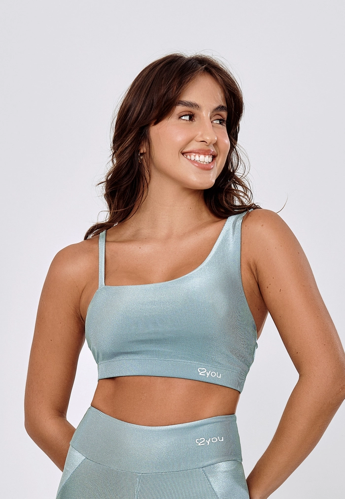 TOP MINIMAL - AZUL PEDRA TOP MINIMAL - AZUL PEDRA