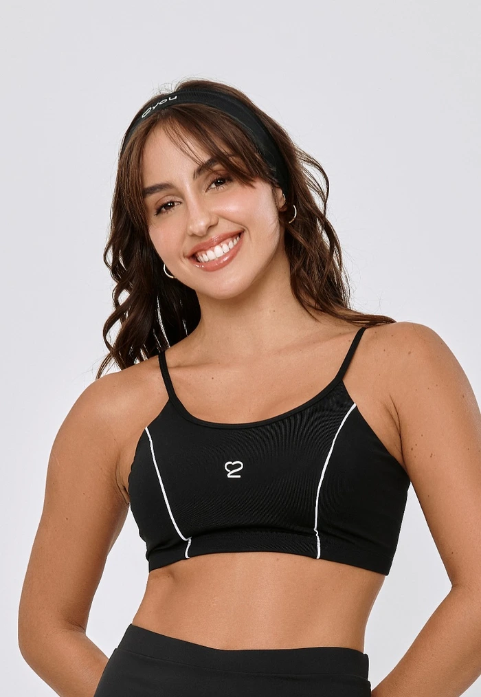 TOP COM VIVO NA FRENTE PRETO