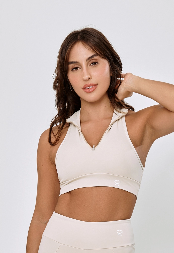 TOP FEMININO ELEGANCE GOLA ALTA E ZÍPER - LUNA TOP FEMININO ELEGANCE GOLA ALTA E ZÍPER - LUNA