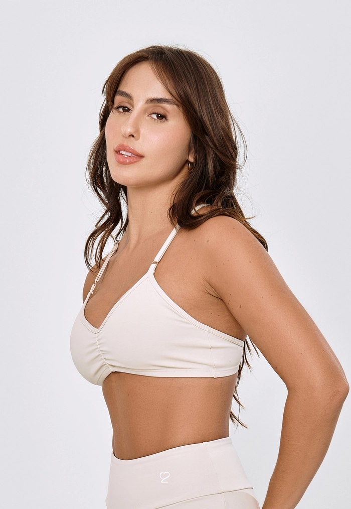 TOP FITNESS NADADOR COM ALÇAS REGULÁVEIS E FRENTE FRANZIDA - LUNA TOP FITNESS NADADOR COM ALÇAS REGULÁVEIS E FRENTE FRANZIDA - LUNA