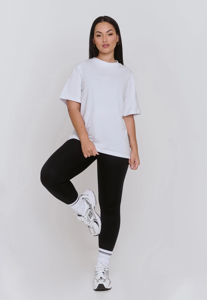 BLUSÃO FEMININO OVERSIZED 100% ALGODÃO BRANCO BLUSÃO FEMININO OVERSIZED 100% ALGODÃO BRANCO