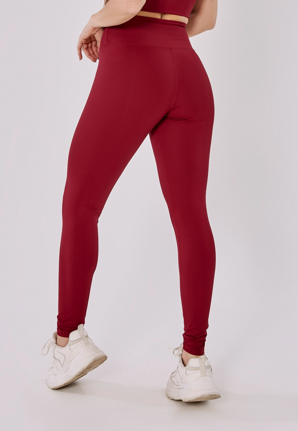 LEGGING BÁSICA SILK MEIO VALENTINO - POLIAMIDA