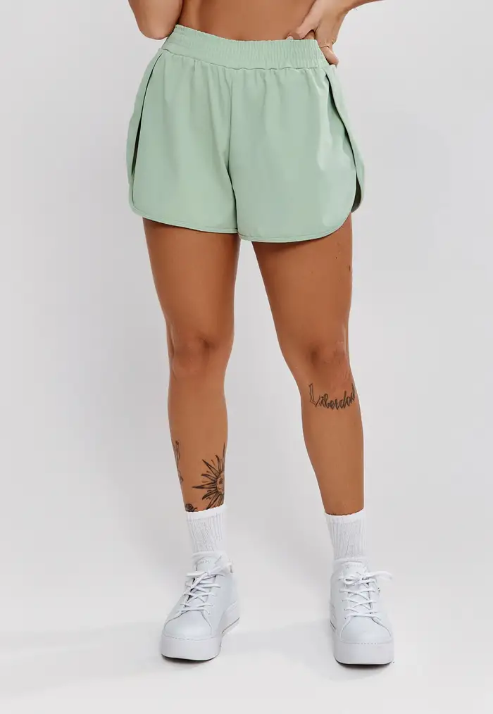 SHORT-SHORT BEACH TENNIS E CORRIDA VERDE ALOE - POLIAMIDA AQUA FLUID SHORT-SHORT BEACH TENNIS E CORRIDA VERDE ALOE - POLIAMIDA AQUA FLUID