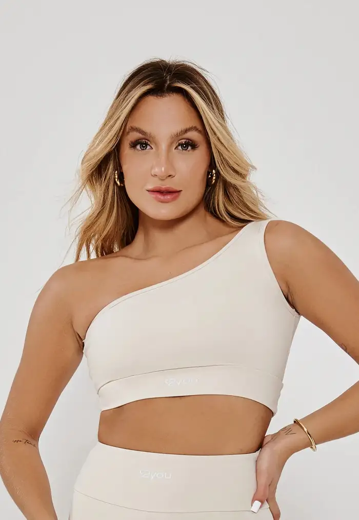 TOP UM OMBRO LUNA- POLIAMIDA FIO DUPLO TOP UM OMBRO LUNA- POLIAMIDA FIO DUPLO