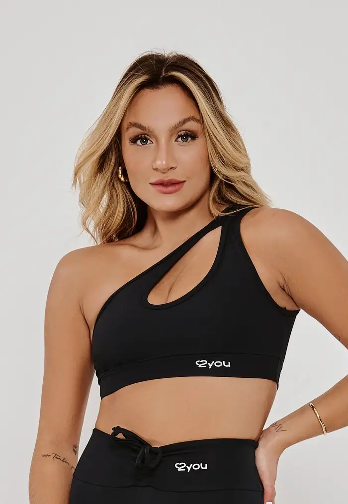 TOP GOTA PRETO- POLIAMIDA FIO DUPLO TOP GOTA PRETO- POLIAMIDA FIO DUPLO