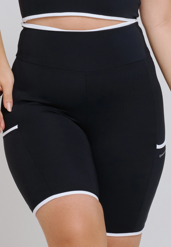 BERMUDA CICLISTA VIÉS E BOLSOS TECNOLIGIA TACO POLIAMIDA PRETO BERMUDA CICLISTA VIÉS E BOLSOS TECNOLIGIA TACO POLIAMIDA PRETO