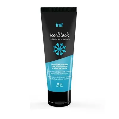 Lubrificante Beijável Ice Black Efeito Gelado Intt 50ml