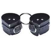 Algema De Couro Com Argola Metal - Dominatrixxx - imagem 1