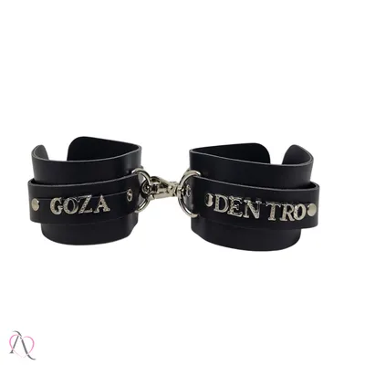 Algema com Frase Escrita - 0535 Dom & Domme