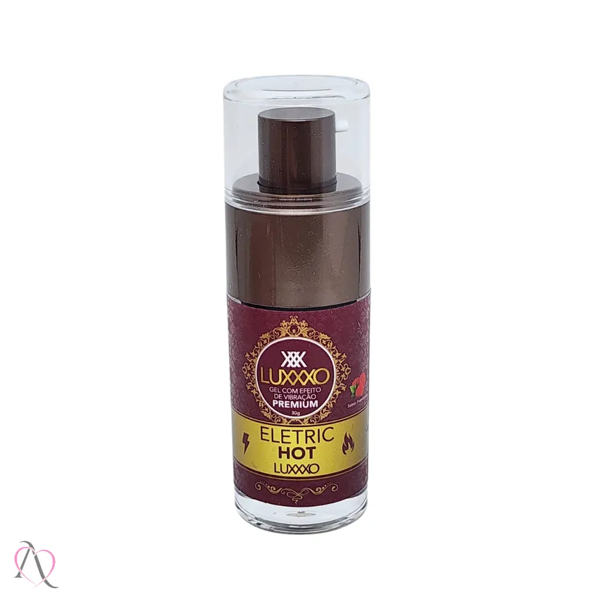 Excitante Eletric Hot Vibra e Esquenta Sabor Framboesa 30g LUXXXO
