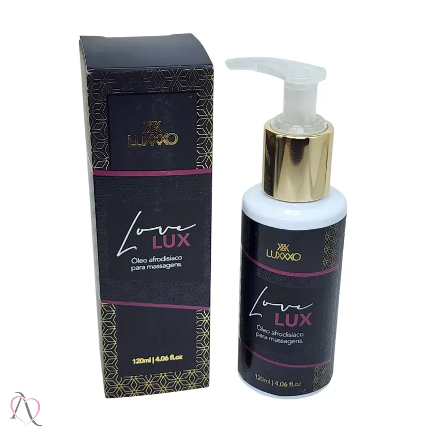 Óleo para Massagem com Aroma Afrodisíaco Love Lux 120ml LUXXXO