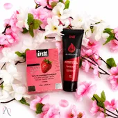 Kit Maçã do Amor - 1 Óleo para Massagem aroma Maçã do Amor 130ml e 1 Lubrificante Beijável sabor Maçã do Amor 50ml - imagem 4