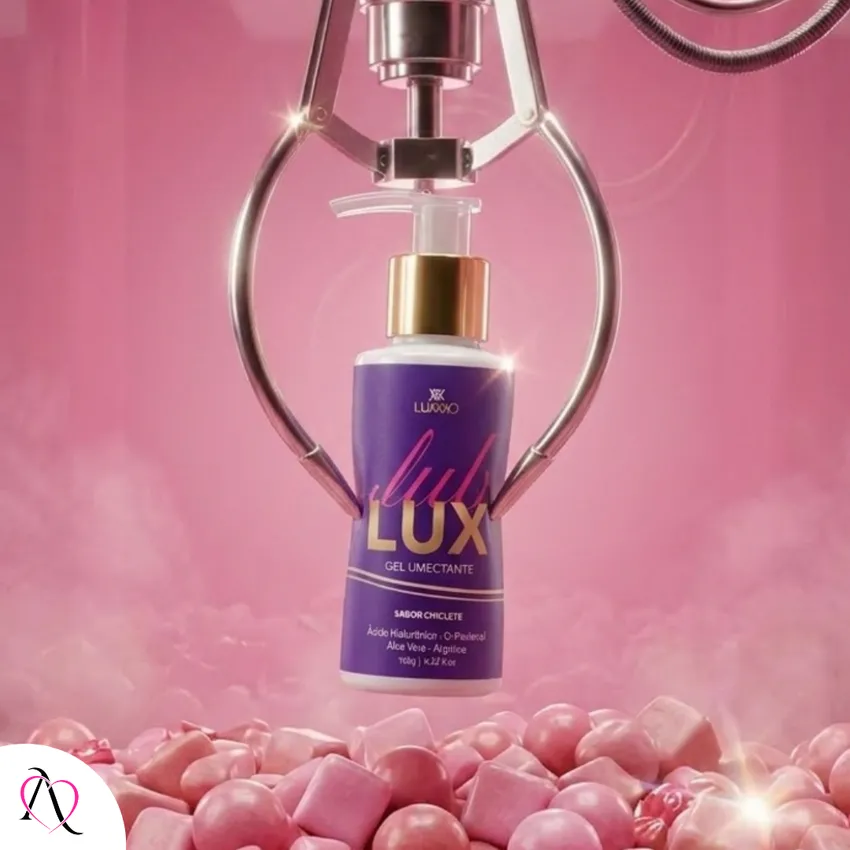 Lubrificante Beijável Lub Lux sabor Chiclete Lubrifica e Hidrata 120g - LUXXXO