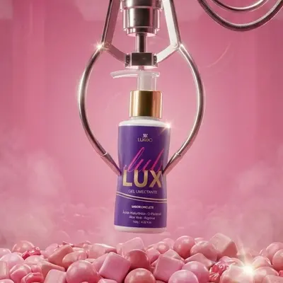 Lubrificante Beijável Lub Lux sabor Chiclete Lubrifica e Hidrata 120g - LUXXXO