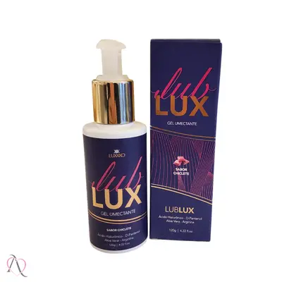 Lubrificante Beijável Lub Lux sabor Chiclete Lubrifica e Hidrata 120g - LUXXXO
