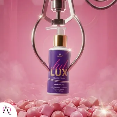 Lubrificante Beijável Lub Lux sabor Chiclete Lubrifica e Hidrata 120g - LUXXXO