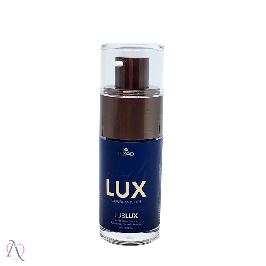 Lubrificante Neutro Que Esquenta Lub Lux Hot com Ácido Hialurônico 30g - LUXXXO