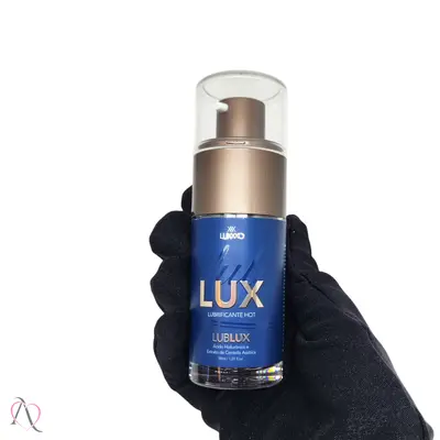 Lubrificante Neutro Que Esquenta Lub Lux Hot com Ácido Hialurônico 30g - LUXXXO
