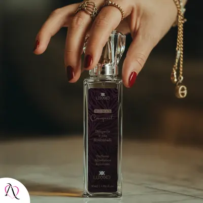 Perfume Feminino Afrodisíaco Woman Conquist 30ml  - LUXXXO
