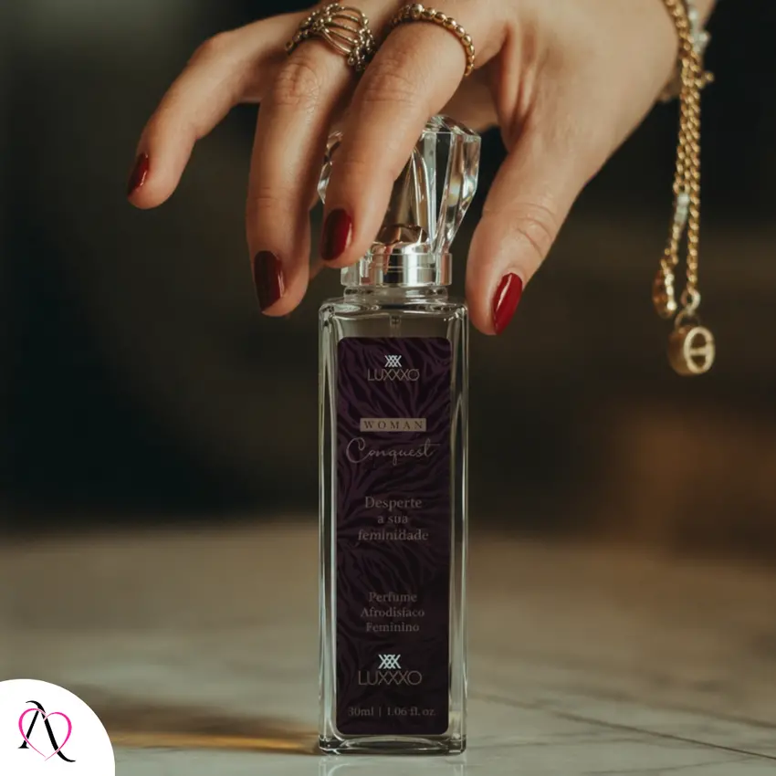 Perfume Feminino Afrodisíaco Woman Conquist 30ml  - LUXXXO