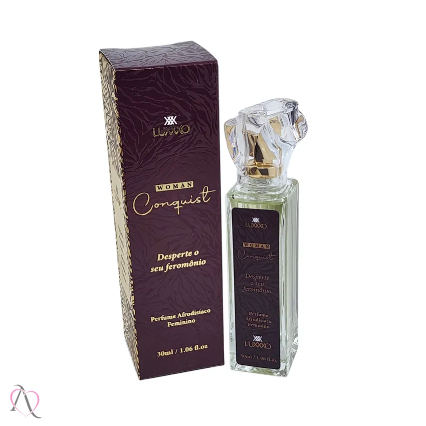 Perfume Feminino Afrodisíaco Woman Conquist 30ml  - LUXXXO