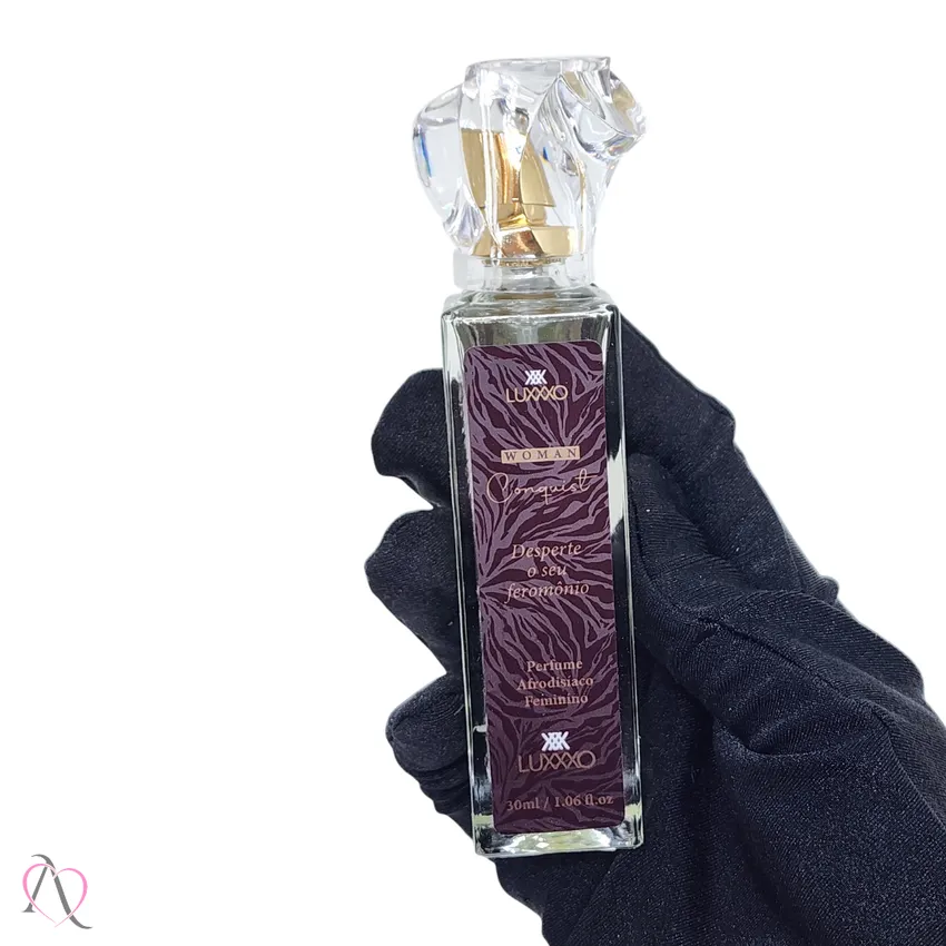 Perfume Feminino Afrodisíaco Woman Conquist 30ml  - LUXXXO