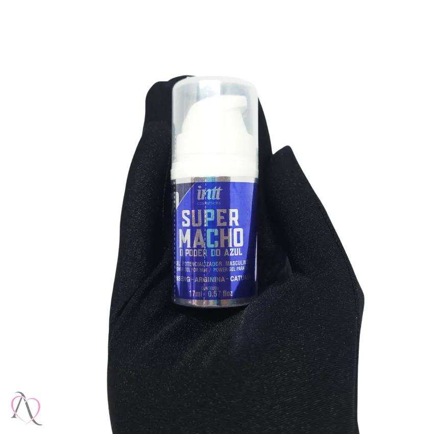 Estimulante Masculino Super Macho Gel Efeito Vasodilatador Intt Cosméticos 17ml