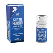 Estimulante Masculino Super Macho Gel Efeito Vasodilatador Intt Cosméticos 17ml - imagem 1