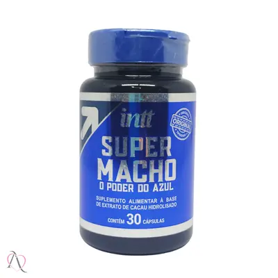 Capsulas Suplemento Multivitamínico Super Macho Masculino 1 pote com 30 cápsulas