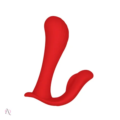 Vibrador de Calcinha Heaven Vermelho Com Aplicativo 10 Modos de Vibração - Intt