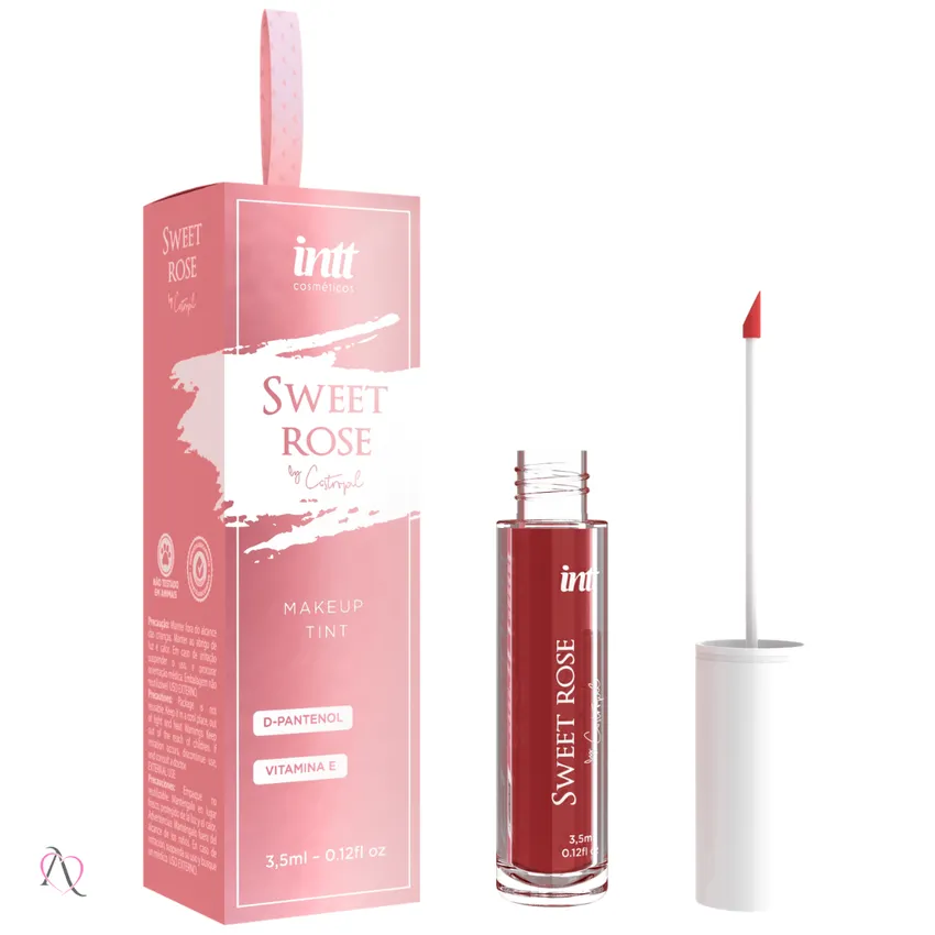 Lip Tint Sweet Rose Labial e Íntimo by Castropil 3,5ml - Intt