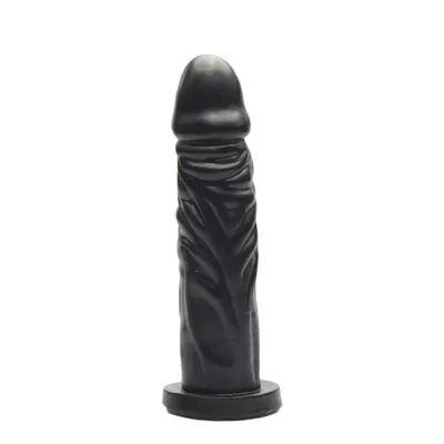 Prótese de Pênis Garanhão 17x3,9cm cor Preto - Prazer e Cia