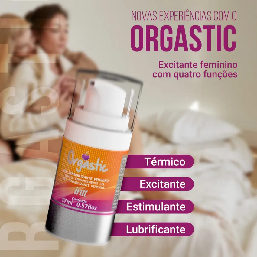 Excitante Feminino Orgastic Intt 17ml