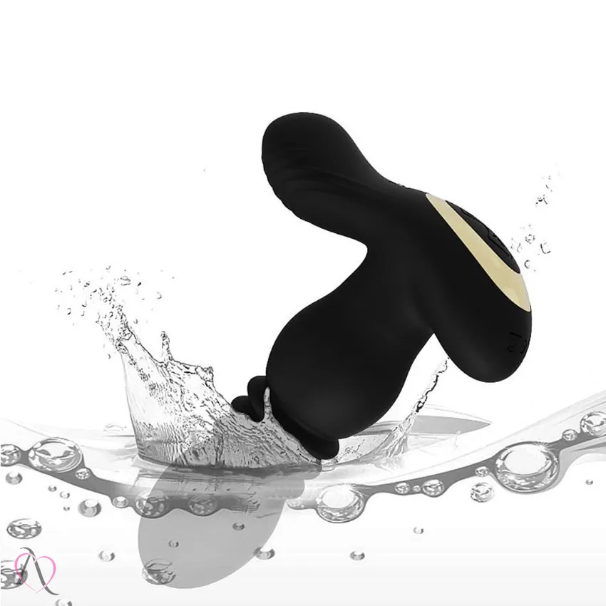 Plug Anal Vibrador com Vai e Vem e Controle Remoto - 8635
