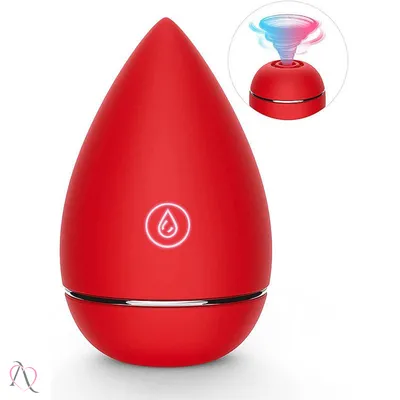 Vibrador Sugador de Clitóris em Formato de Esponja Beauty Blender - 10 Modos de Pulsação