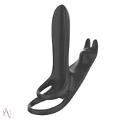 Anel Peniano Alex com Vibrador e Estimulador de Clitóris Controle por App - imagem 2