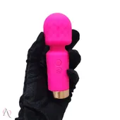 Vibrador Varinha Mágica Mini cor Pink 10 Modos de Vibração - imagem 2
