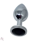 Plug Anal Médio cor Preto 8x3,4cm - imagem 2