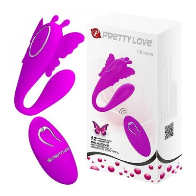 Vibrador de Casal Chimera com Controle Remoto - Pretty Love