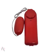 Vibrador Bullet Vermelho em Capsula Multivelocidades Utiliza 2 Pilhas AA (não inclusas) - imagem 2