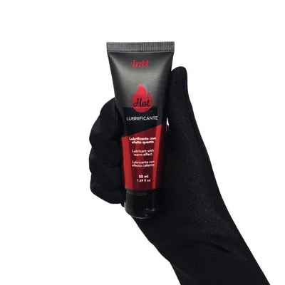 Kit Pinto Feliz - 1 Vibrador de Pênis 19,5x4cm e 1 Lubrificante Hot Morango Efeito Quente 50ml