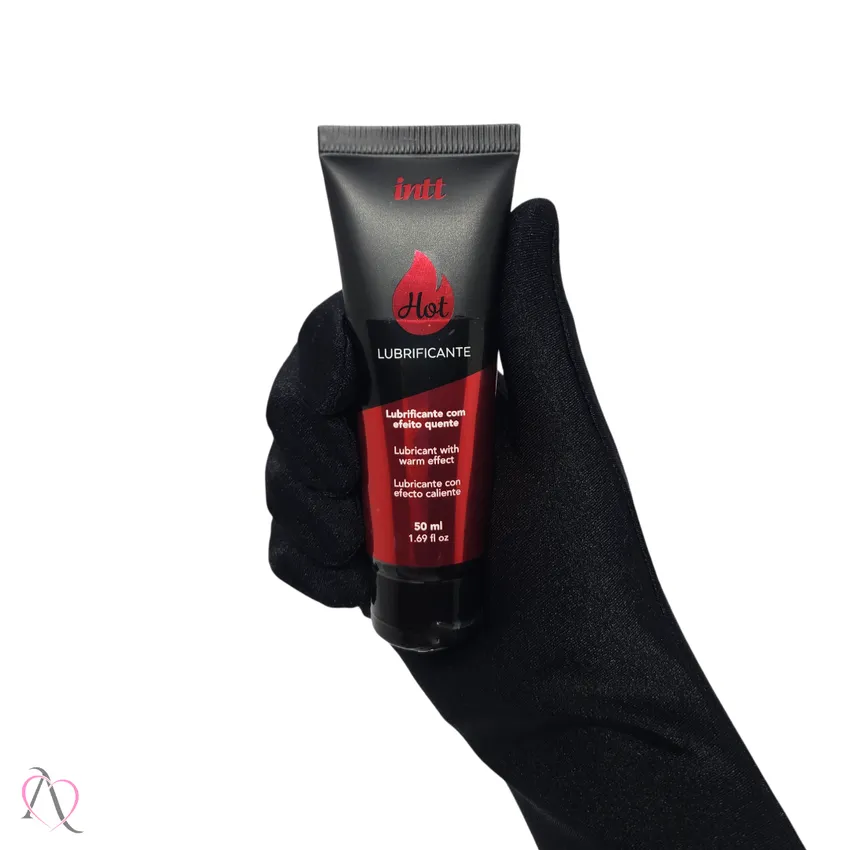 Lubrificante Beijável que Esquenta Hot Morango 50ml - Intt