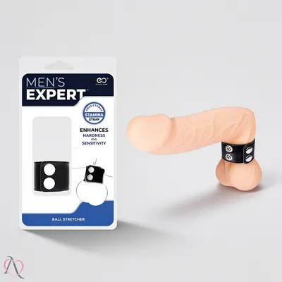 Anel Peniano Para Testículos em Couro