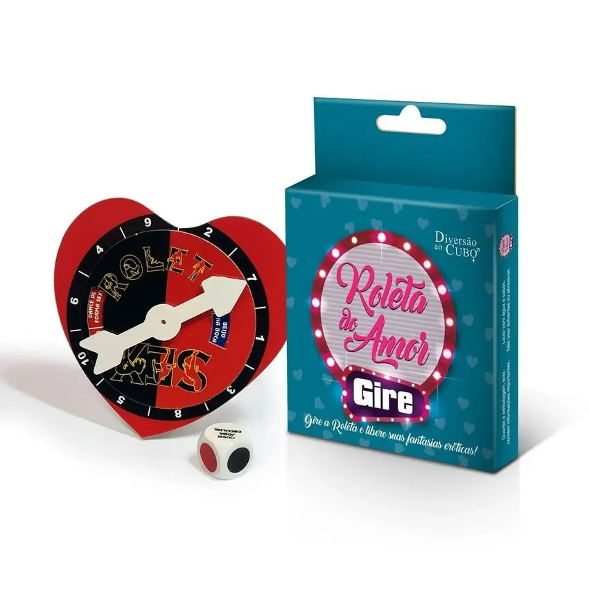 JOGO ROLETA DO AMOR DIVERSAO AO CUBO