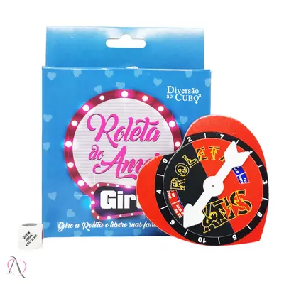 Jogo Para Casal Roleta do Amor Diversão ao Cubo