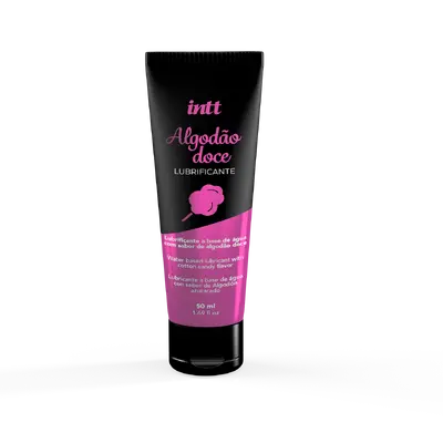 Lubrificante Beijável sabor Algodão Doce Intt 50ml