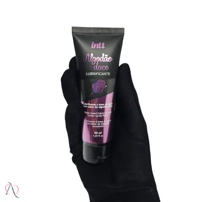 Lubrificante Beijável sabor Algodão Doce Intt 50ml