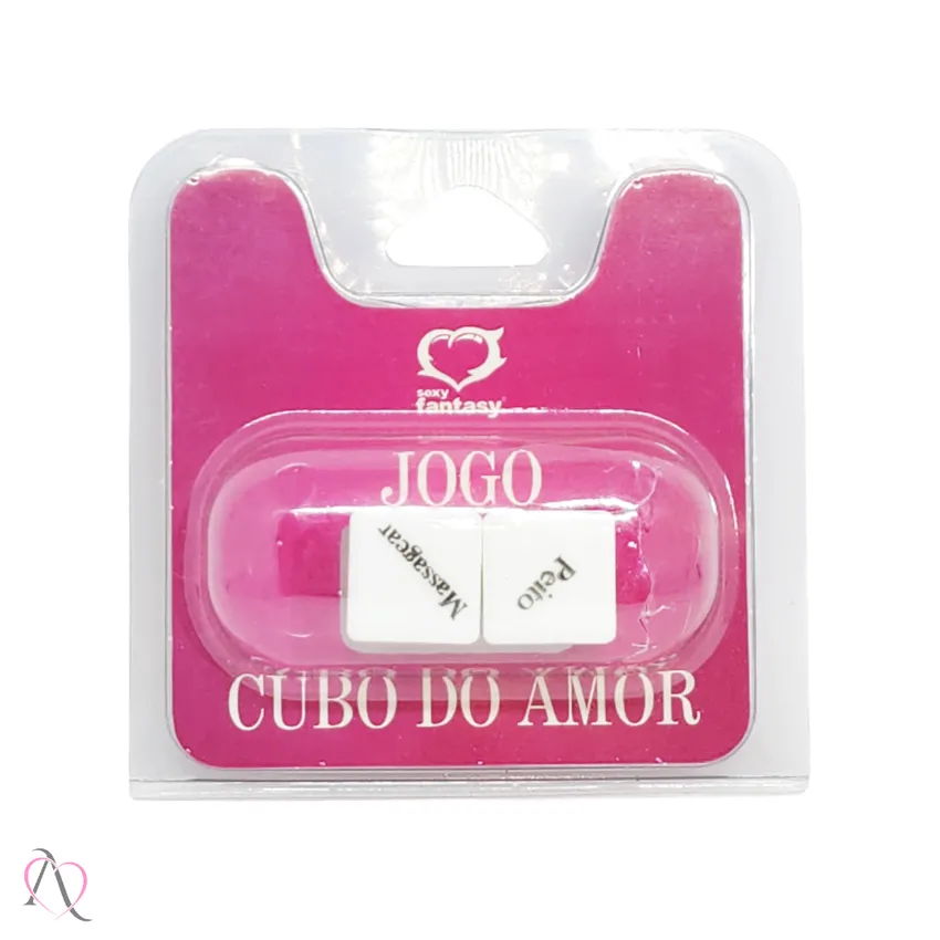 Dado Cubo Do Amor Com 02 Unidades Sexy Fantasy