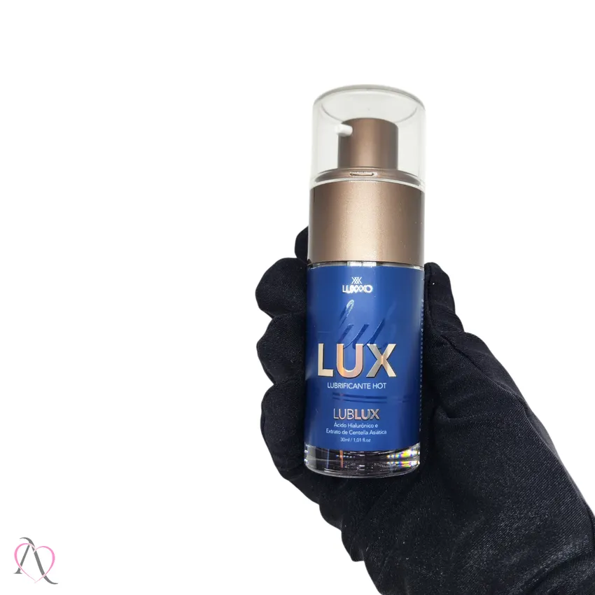 Lubrificante Neutro Que Esquenta Lub Lux Hot com Ácido Hialurônico 30ml - LUXXXO