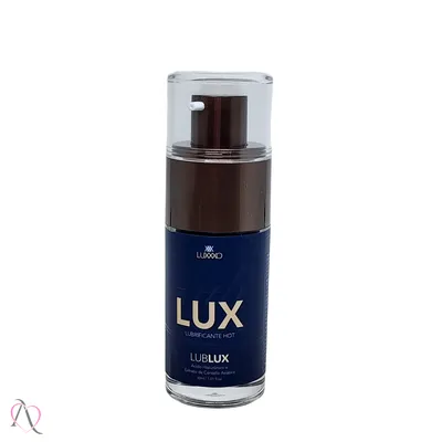 Lubrificante Neutro Que Esquenta Lub Lux Hot com Ácido Hialurônico 30ml - LUXXXO
